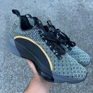 Men's NIKE JORDAN AIR Renegade Paris Saint German Black Gold CZ3957-001 Sz 13